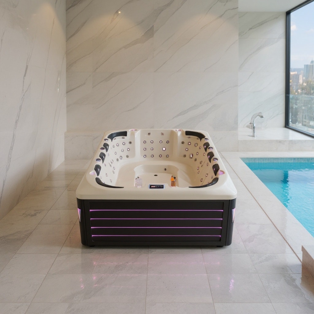 [AI] Bain à remous électrique portable extérieur jacuzz