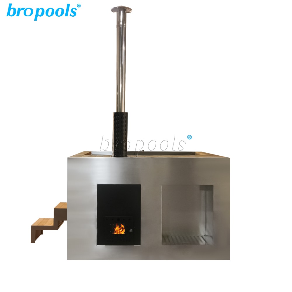 Bain Nordique Hemlock Inox 2 Places