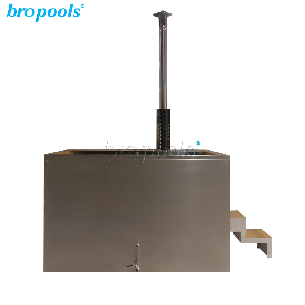 Bain Nordique Hemlock Inox 2 Places