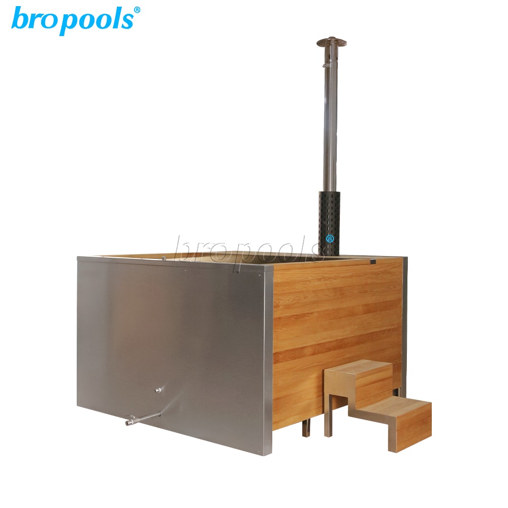 Bain Nordique Hemlock Inox 2 Places